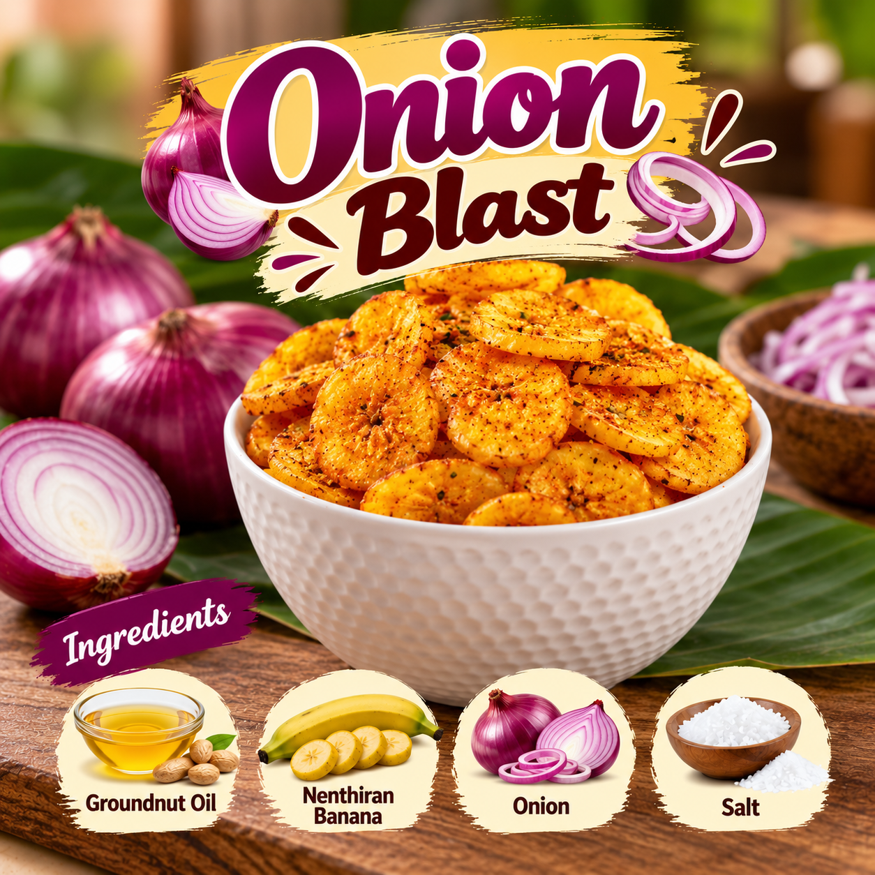 Onion Blast Chips